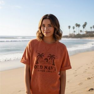 Old Navy Kids' Rust Graphic Sweatshirt